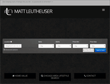 Tablet Screenshot of mattleutheuser.com